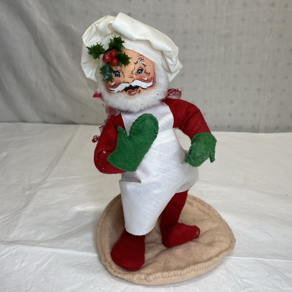 Vintage Christmas‎ Annalee Baker Santa 1993 NO PIE Poseable